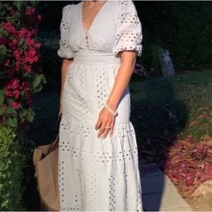 Baby blue long dress from asos. Worn once.